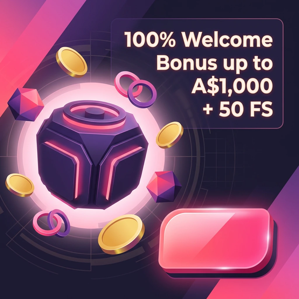 100% Welcome Bonus up to A$1,000